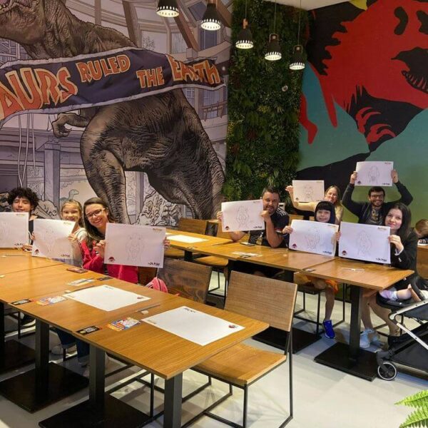 Jurassic Burger Cartoons 2024
